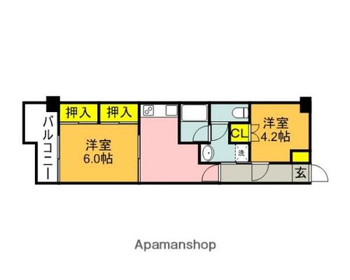 同じ建物の物件間取り写真 - ID:240027985154