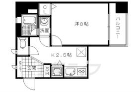 ＳＵＭＩＫＡ六角高倉 806 ｜ 京都府京都市中京区六角通高倉西入滕屋町（賃貸マンション1K・8階・29.16㎡） その2