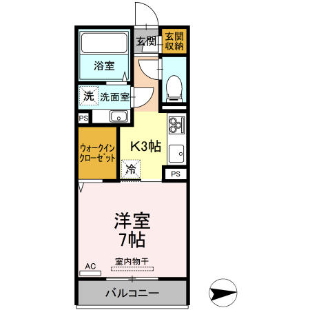 同じ建物の物件間取り写真 - ID:243006815204