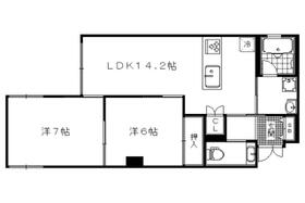 ヴィラスタジオーネ御所南 101 ｜ 京都府京都市中京区押小路通御幸町西入橘町（賃貸マンション2LDK・1階・61.68㎡） その2