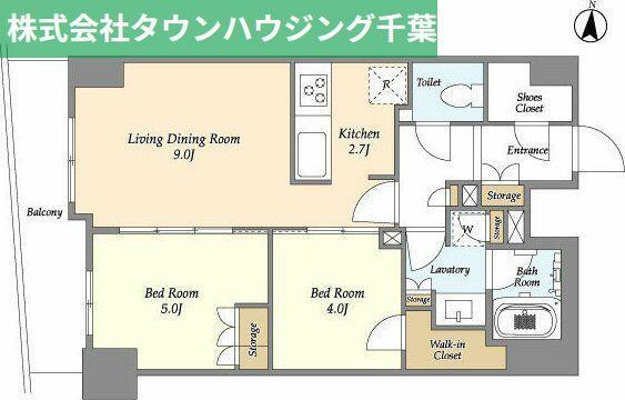 エクセレントセンタービル 1302｜千葉県千葉市中央区中央２丁目(賃貸マンション1SLDK・13階・52.45㎡)の写真 その2