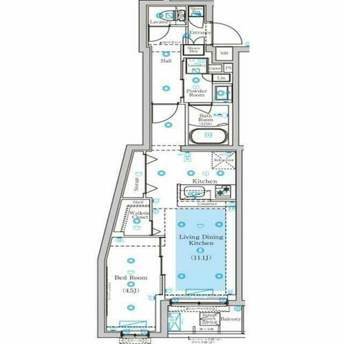 同じ建物の物件間取り写真 - ID:213099803649