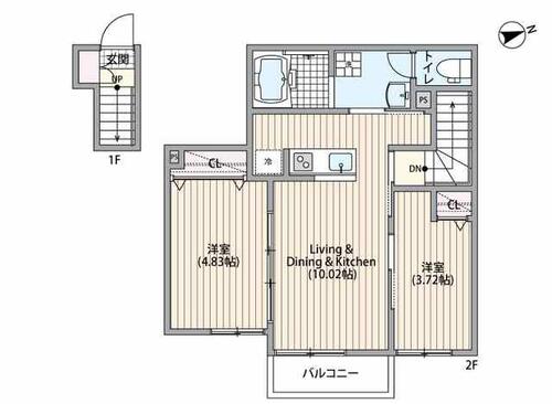 同じ建物の物件間取り写真 - ID:213100824924