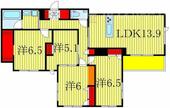 流山市東初石３丁目 4階建 築2年のイメージ