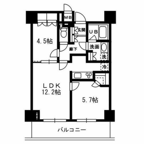 同じ建物の物件間取り写真 - ID:213099797816