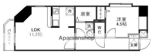 同じ建物の物件間取り写真 - ID:204004097696