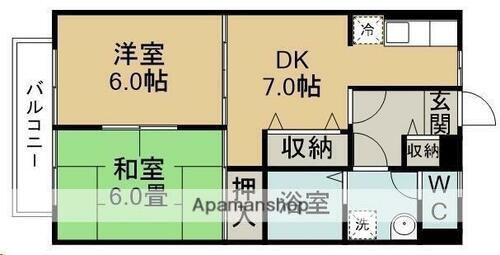 同じ建物の物件間取り写真 - ID:204004097698