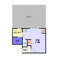 Ｍプラザ香里弐番館 405｜大阪府寝屋川市香里新町(賃貸マンション1K・4階・24.98㎡)の写真 その2