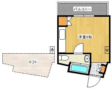 同じ建物の物件間取り写真 - ID:228039604162