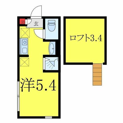 同じ建物の物件間取り写真 - ID:213104526670