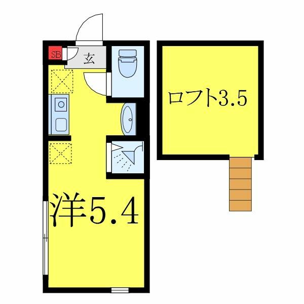 仮称）東十条六丁目④ 201｜東京都北区東十条６丁目(賃貸アパート1R・2階・12.10㎡)の写真 その1