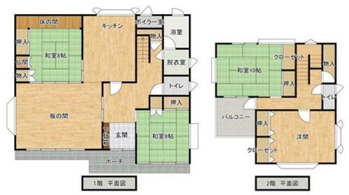 detached 岩手県北上市上野町５丁目