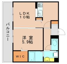 福岡県福岡市東区二又瀬（賃貸アパート1LDK・3階・40.04㎡） その2