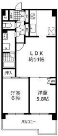 高崎市高砂町「ハイラーク高崎」マンション　８階