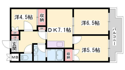 同じ建物の物件間取り写真 - ID:228048208071