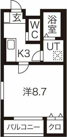 埼玉県川口市東川口３丁目(賃貸アパート1K・2階・29.14㎡)の写真 その1