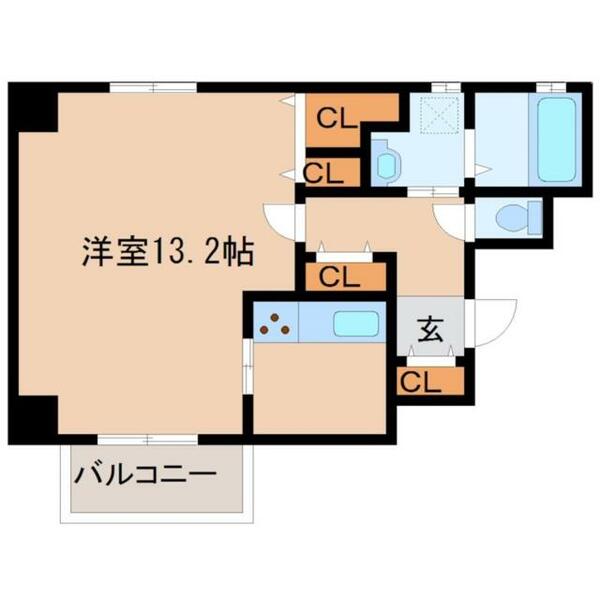 愛知県名古屋市中区新栄２丁目(賃貸マンション1K・5階・40.62㎡)の写真 その2