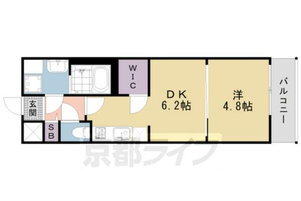 ファステート京都壬生フィエロ 306｜京都府京都市中京区壬生天池町(賃貸マンション1DK・3階・28.98㎡)の写真 その1