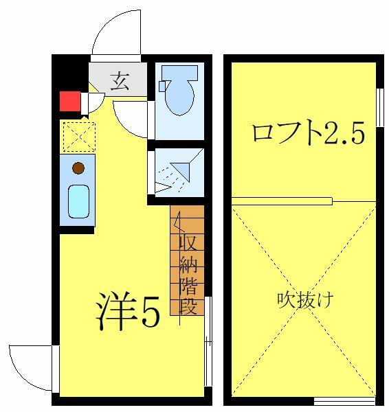 ハーモニーテラス仲宿Ⅳ 110｜東京都板橋区仲宿(賃貸アパート1R・1階・10.68㎡)の写真 その2