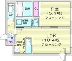 レアルオリカーサ  ｜ 北海道札幌市東区北十七条東９丁目（賃貸マンション1LDK・3階・35.20㎡） その2