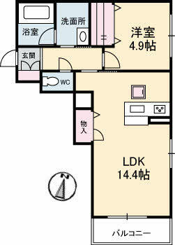 同じ建物の物件間取り写真 - ID:237004834200