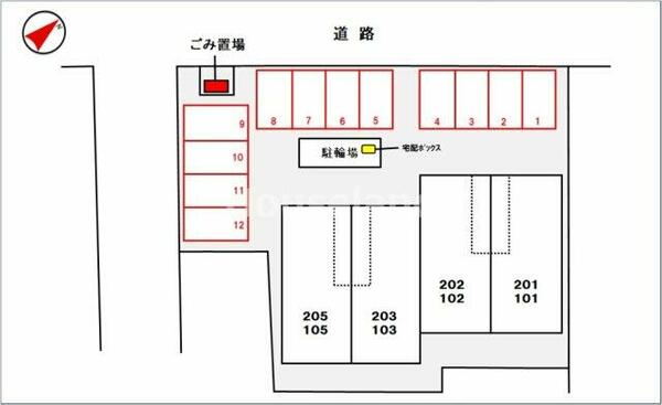 フォルトゥーナ 101｜和歌山県和歌山市湊５丁目(賃貸アパート1LDK・1階・50.13㎡)の写真 その15