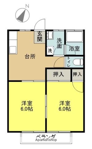 同じ建物の物件間取り写真 - ID:207001176670