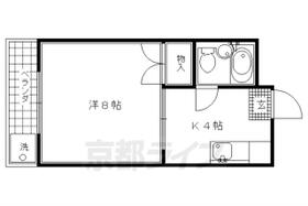 京都府京都市上京区上生洲町（賃貸マンション1K・3階・23.77㎡） その2