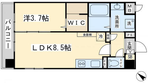 同じ建物の物件間取り写真 - ID:240028253741