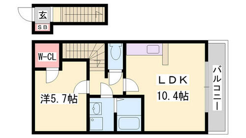 同じ建物の物件間取り写真 - ID:228049230085