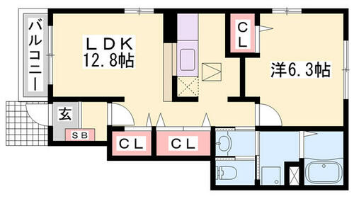 同じ建物の物件間取り写真 - ID:228048336517