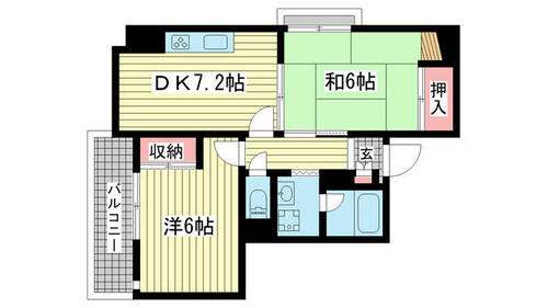 同じ建物の物件間取り写真 - ID:228048332566