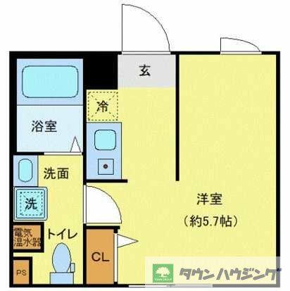 同じ建物の物件間取り写真 - ID:213091449421