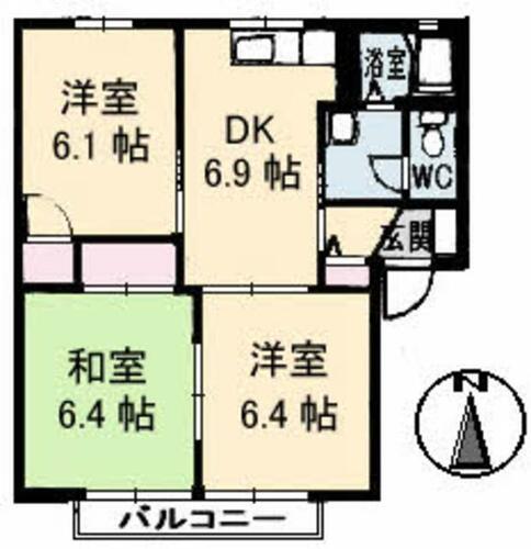 同じ建物の物件間取り写真 - ID:235004869518