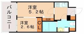 福岡県福岡市博多区神屋町（賃貸マンション2K・10階・24.82㎡） その2