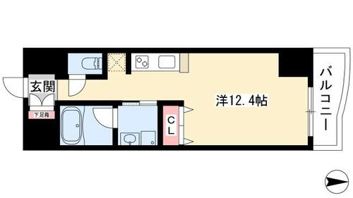 同じ建物の物件間取り写真 - ID:223031699629