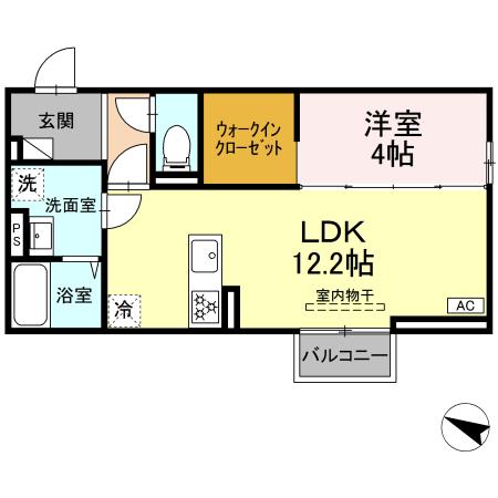 同じ建物の物件間取り写真 - ID:236002796409