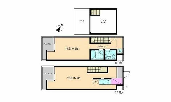 ＦＵＴＡＢＡ　ＨＯＵＳＥ（フタバハウス） 213｜東京都品川区二葉３丁目(賃貸マンション1LDK・2階・53.38㎡)の写真 その2