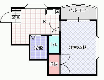 ヴォーグシャトー306の間取り