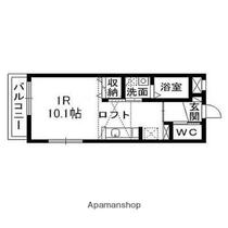 コンフォート永和台Ⅲ 201 ｜ 宮城県仙台市泉区永和台（賃貸アパート1R・2階・27.00㎡） その2