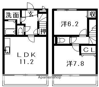 同じ建物の物件間取り写真 - ID:236002805914