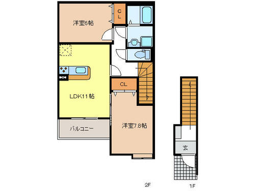 同じ建物の物件間取り写真 - ID:221010755687