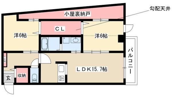 スリーディーガーデン本山 506｜愛知県名古屋市千種区猫洞通４丁目(賃貸マンション2LDK・5階・60.54㎡)の写真 その2