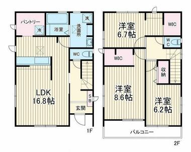 間取り：211063368736