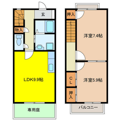 同じ建物の物件間取り写真 - ID:221010749367