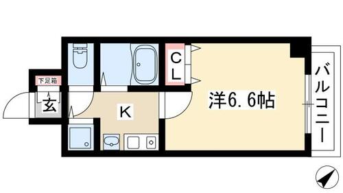 同じ建物の物件間取り写真 - ID:223032885453