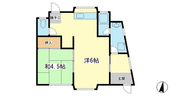 みやび荘 1｜兵庫県姫路市別所町別所(賃貸アパート2DK・1階・32.49㎡)の写真 その2