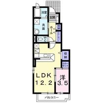 愛知県西尾市徳次町地蔵（賃貸アパート1LDK・1階・42.83㎡） その2