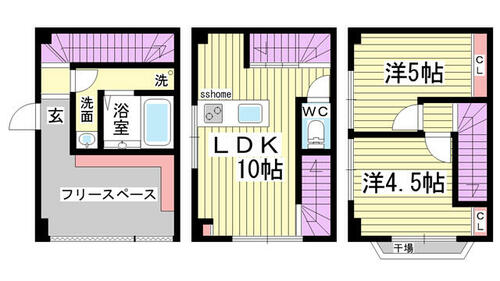 同じ建物の物件間取り写真 - ID:228048929401