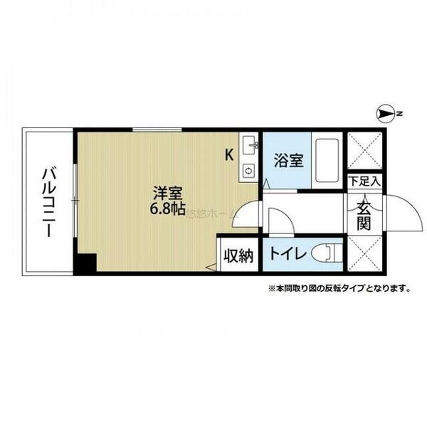 福岡県福岡市早良区原１丁目(賃貸マンション1K・1階・18.90㎡)の写真 その2